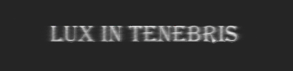 Lux in tenebris background